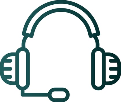 Headphones Vector Icon Design