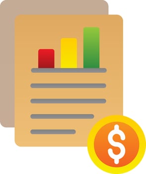 Income Statement Vector Icon Design