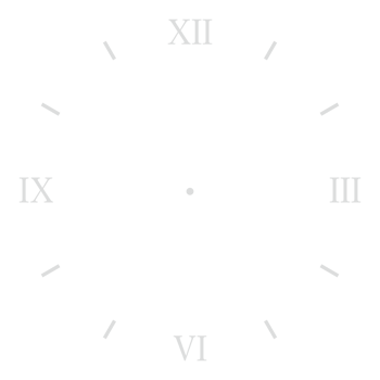 Clock For Wall, Interior, Exterior, Pictogram, Website, Apps, Art Illustration or Graphic Design Element. Format PNG