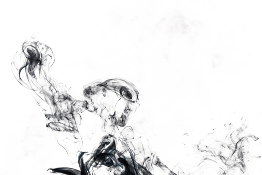 Smoke effect texture. Transparent background. Isolated. Smokey and mistic effect. Spirit wave. png