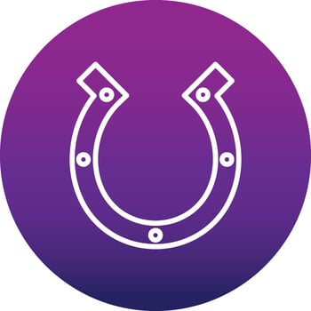 Horseshoe Vector Icon