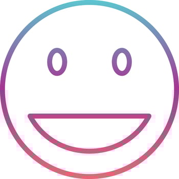 Happy Vector Icon