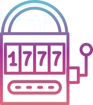Slot Machine Vector Icon