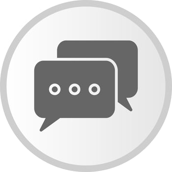 Chatting Vector Icon