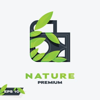 Economy Nature Leaves Logo vector