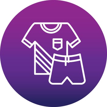 Sportswear Vector Icon