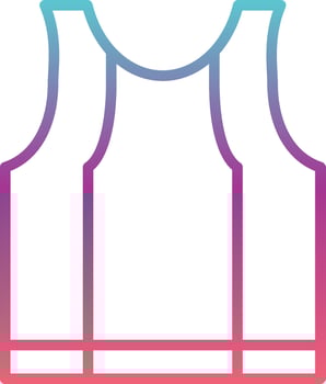 Undershirt Vector Icon