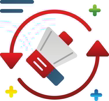 Remarketing Vector Icon Design