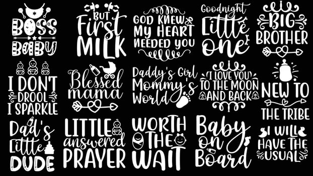 Baby SVG  Bundle vector