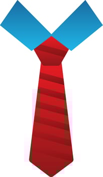 Tie Vector Icon Design