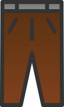 Pants Vector Icon Design