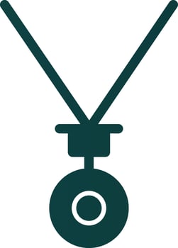 Necklace Vector Icon Design