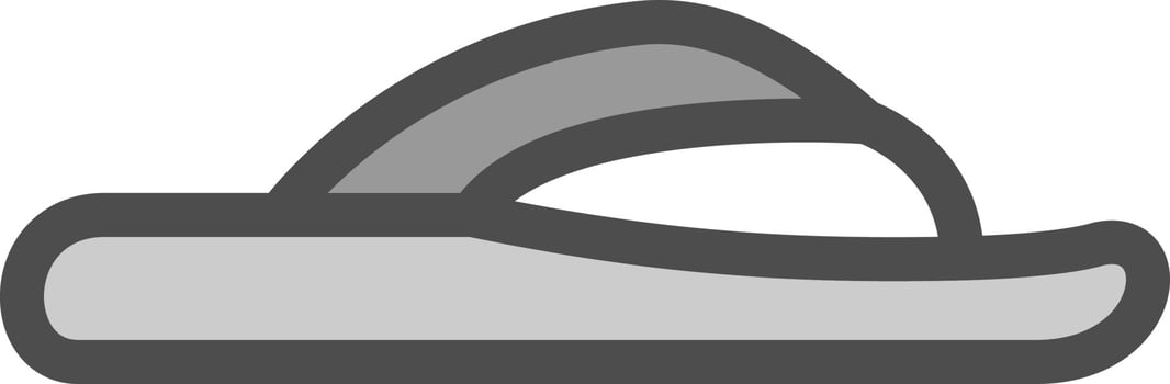 Sandal Vector Icon Design