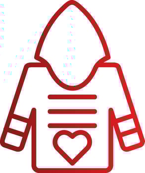 Hoodie Vector Icon