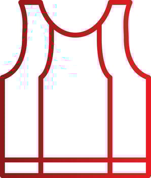 Undershirt Vector Icon