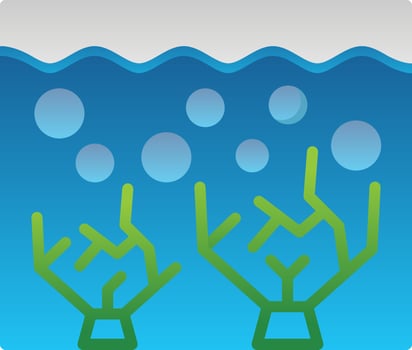 Coral Vector Icon Design