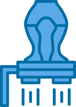 Flyboarding Vector Icon Design