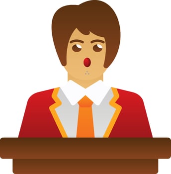 Director Female Vector Icon Design