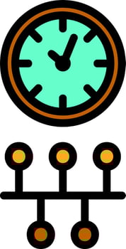 Timeline Vector Icon Design