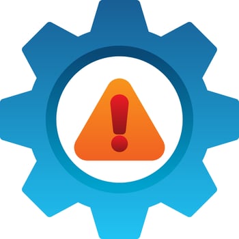 Risk Management Vector Icon Design