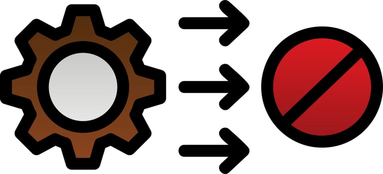 Prevention Vector Icon Design
