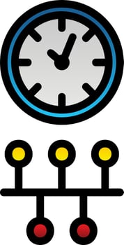 Timeline Vector Icon Design