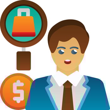 Customer Vector Icon Design