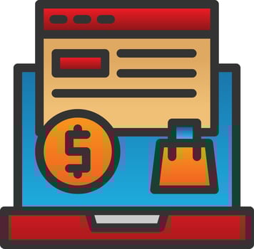 Purchassing Vector Icon Design