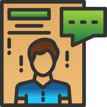 Complaint Vector Icon Design
