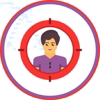 Target Vector Icon Design