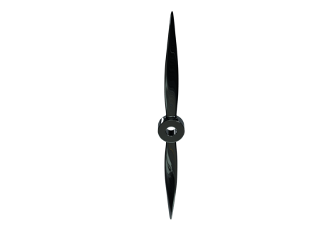 Realistic modern propeller. 3d render. png