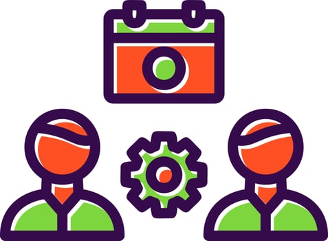 Planning And Organization Vector Icon Design