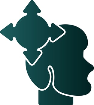 Decision Making Vector Icon Design