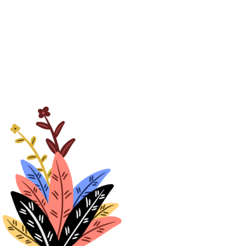 Decorative Aesthetic Leaf Ornament Element png