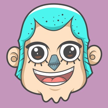 frankie kawai chibi cute, onepiece anime. vector design and doodle art. for icon, logo, collection and others.