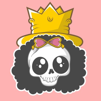 cute kawai chibi brooke. onepice anime. vector design and doodle art. for logo, icon, collection and others