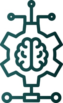 Deep Learning Vector Icon Design
