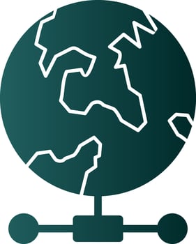 Globe Vector Icon Design