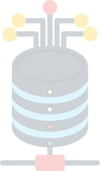 Big Data Vector Icon Design
