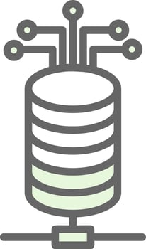 Big Data Vector Icon Design
