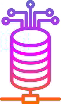 Big Data Vector Icon Design