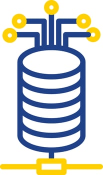 Big Data Vector Icon Design