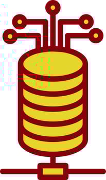 Big Data Vector Icon Design