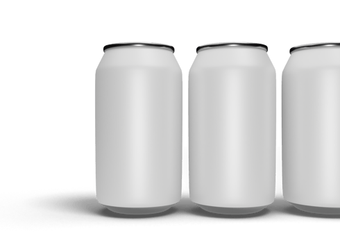 Soda or soft drink can mockup png