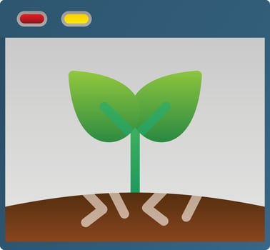 Organic Vector Icon Design
