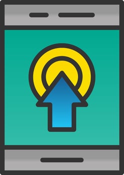 Interaction Design Vector Icon Design