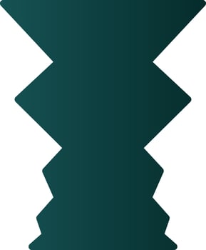 Negative Space Vector Icon Design