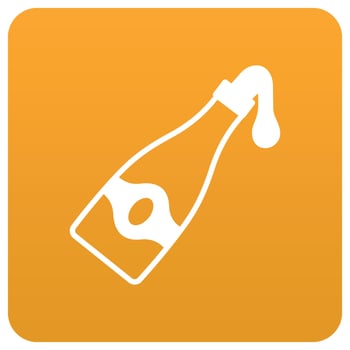 Alcohol bottle Which Can Easily Modify Or Edit vector