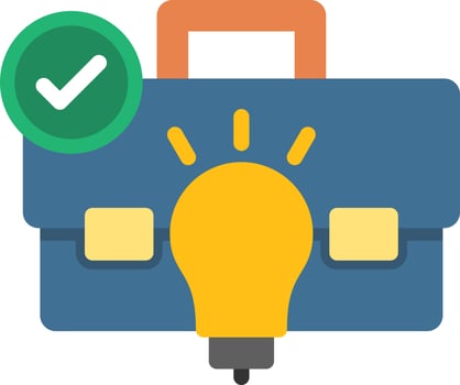 Business Solution Vector Icon Design