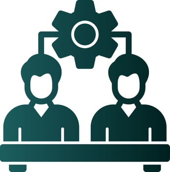 Cooperation Vector Icon Design